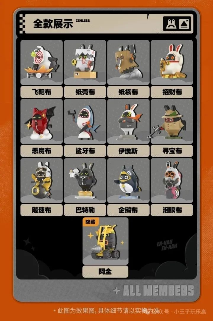 泡泡玛特×绝区零联名来袭 邦布派对系列手办盲盒正式推出截图