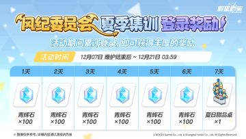 【风纪委员会的夏季集训】签到活动即将开始！