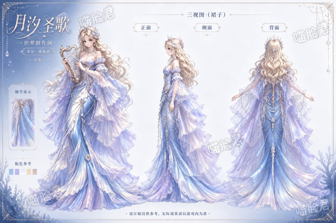 稿件✨月汐圣歌🌊人鱼系列 ·方案二 3
