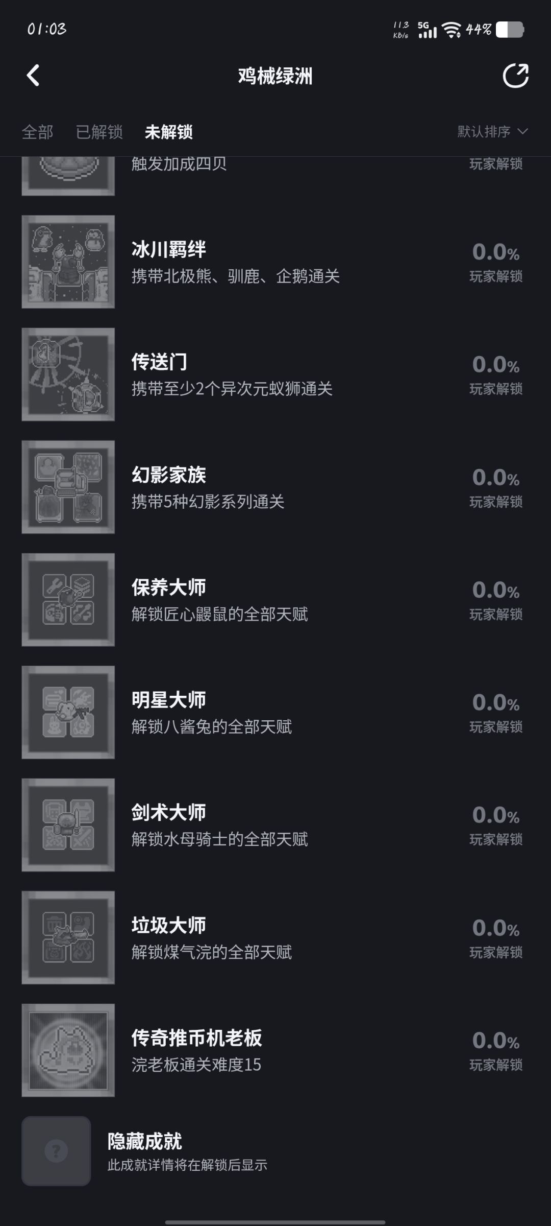 有没有大佬知道这个隐藏成就是什么 1