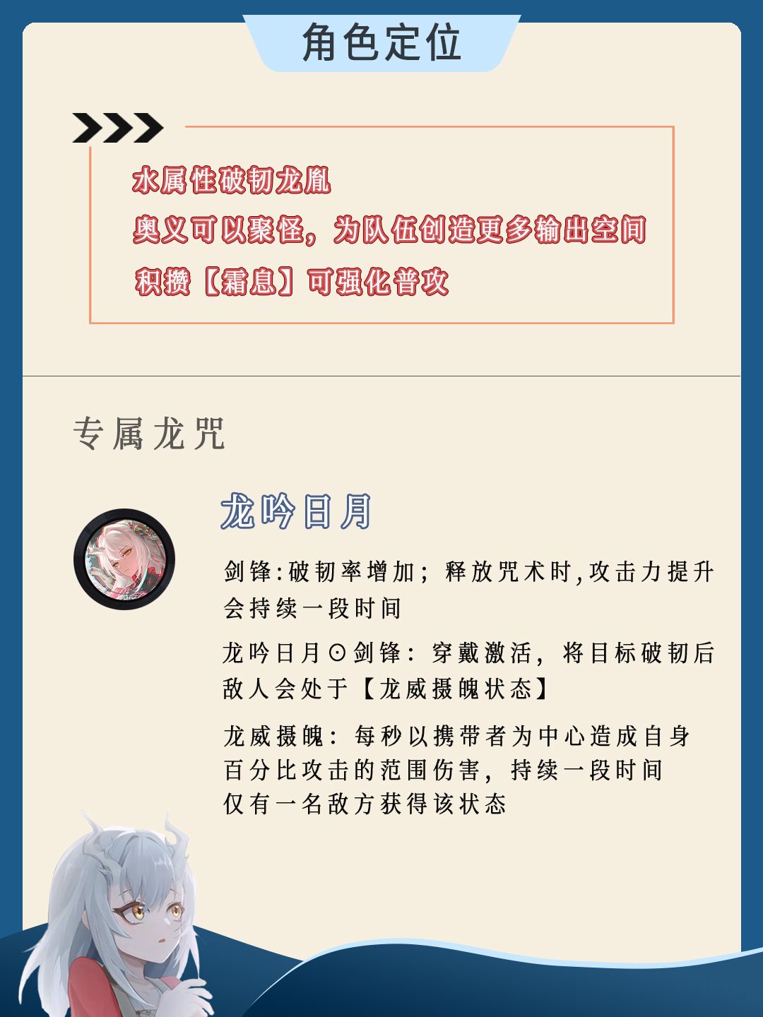 【归龙潮】龙女全方位一图流讲解 2