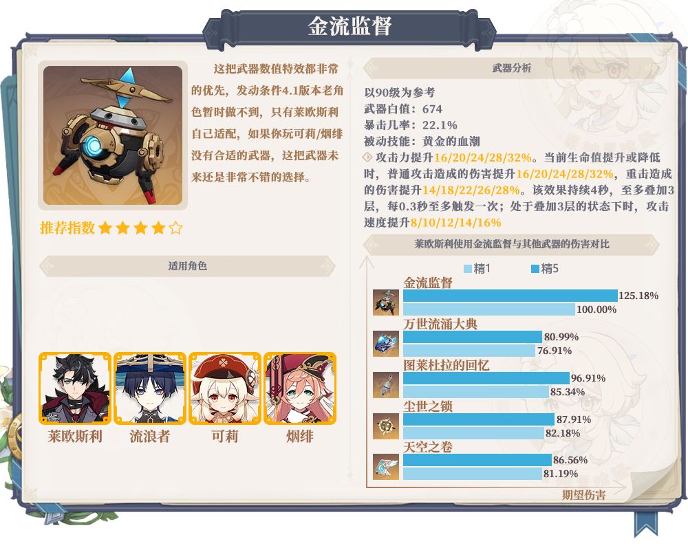 【V5.4攻略】俩角色都有的爽了,武器池解析 3