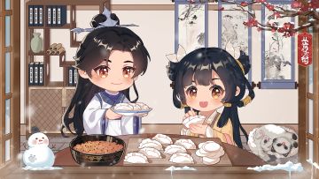 【冬至福利】数九消寒，春归有期，和名士一起吃热腾腾的饺子吧