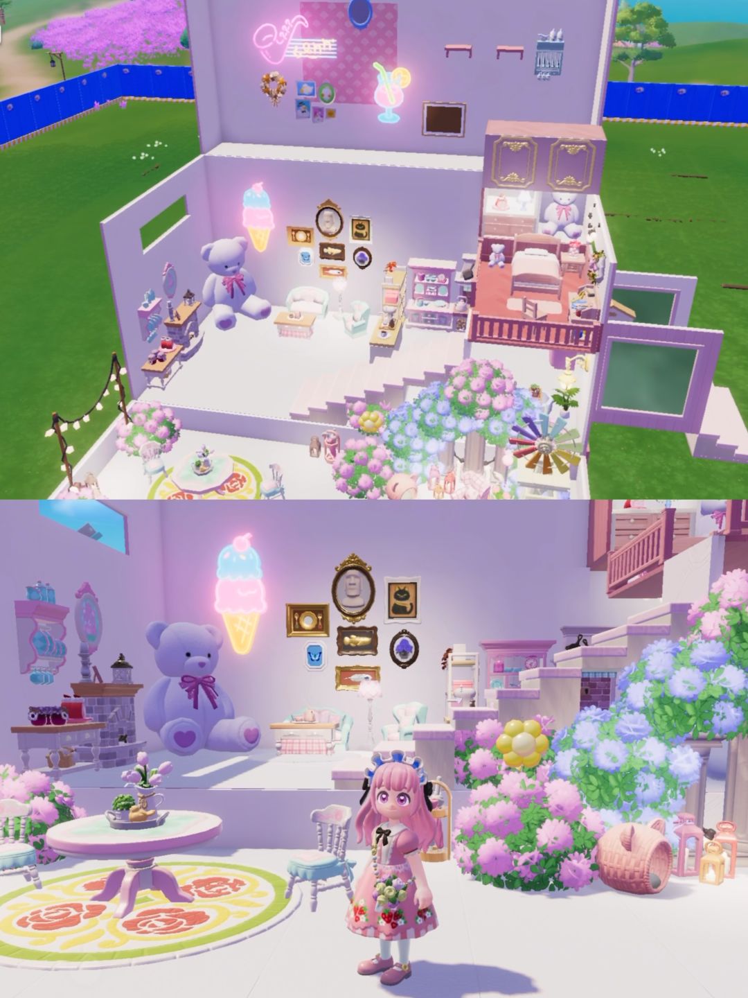粉色手提箱娃娃屋🧸🎀 1