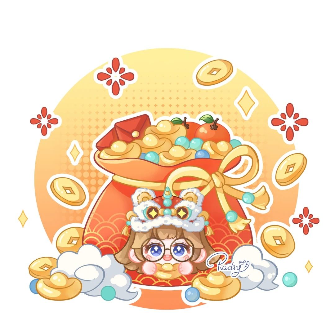 粒粒把财气背来啦💰 2