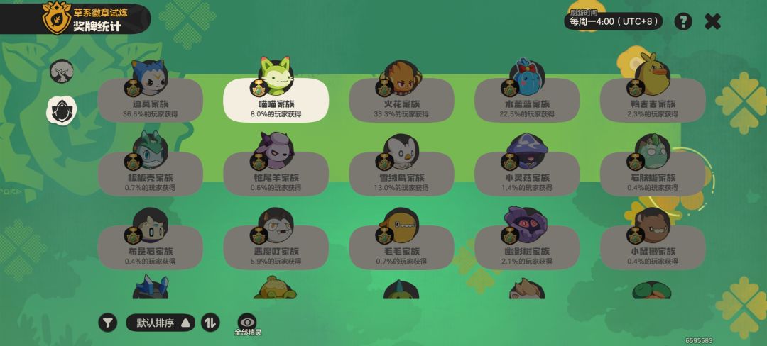 喵喵必须要配草系奖章哈 1