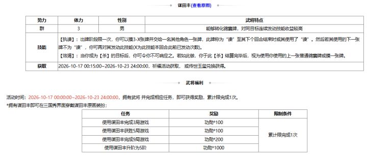 【官方活动】 重阳祈福谋田丰来袭 赤焰弥天*界魏延琳琅绘卷上新截图