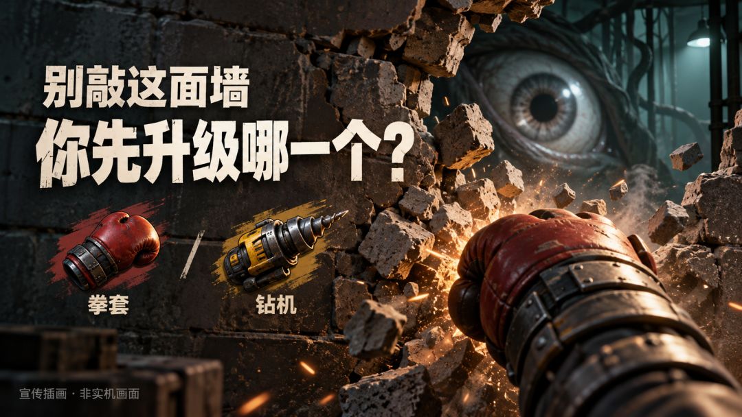 第一笔废料,你先升拳套还是装钻机?|开墙报到 1