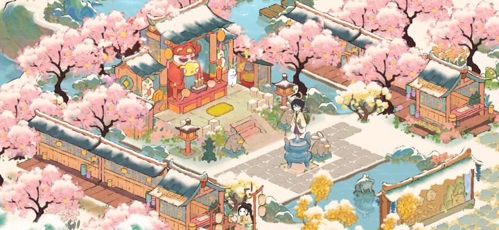 财神配雪景真的很好看截图