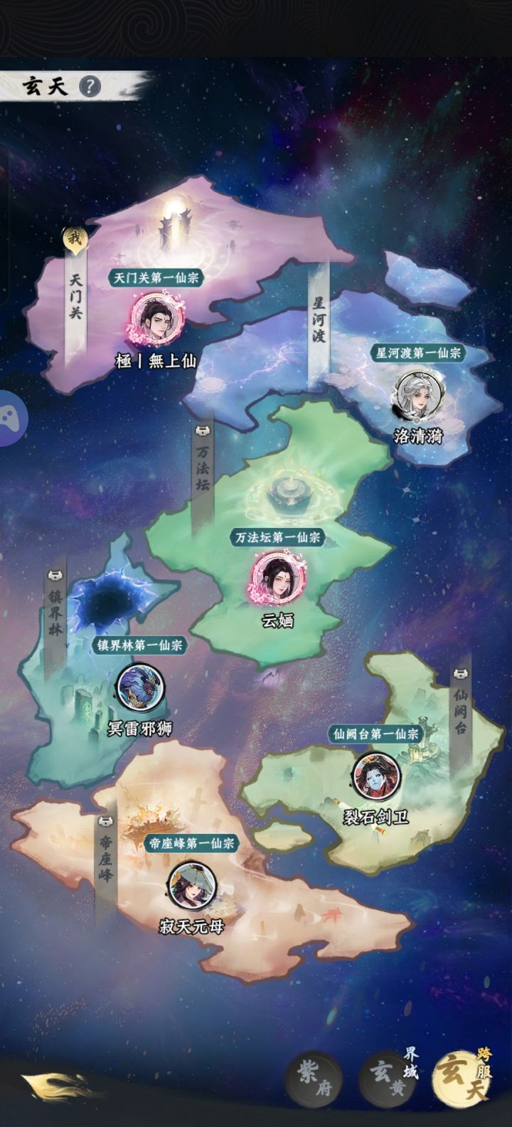 玄天跨服有问题啊截图