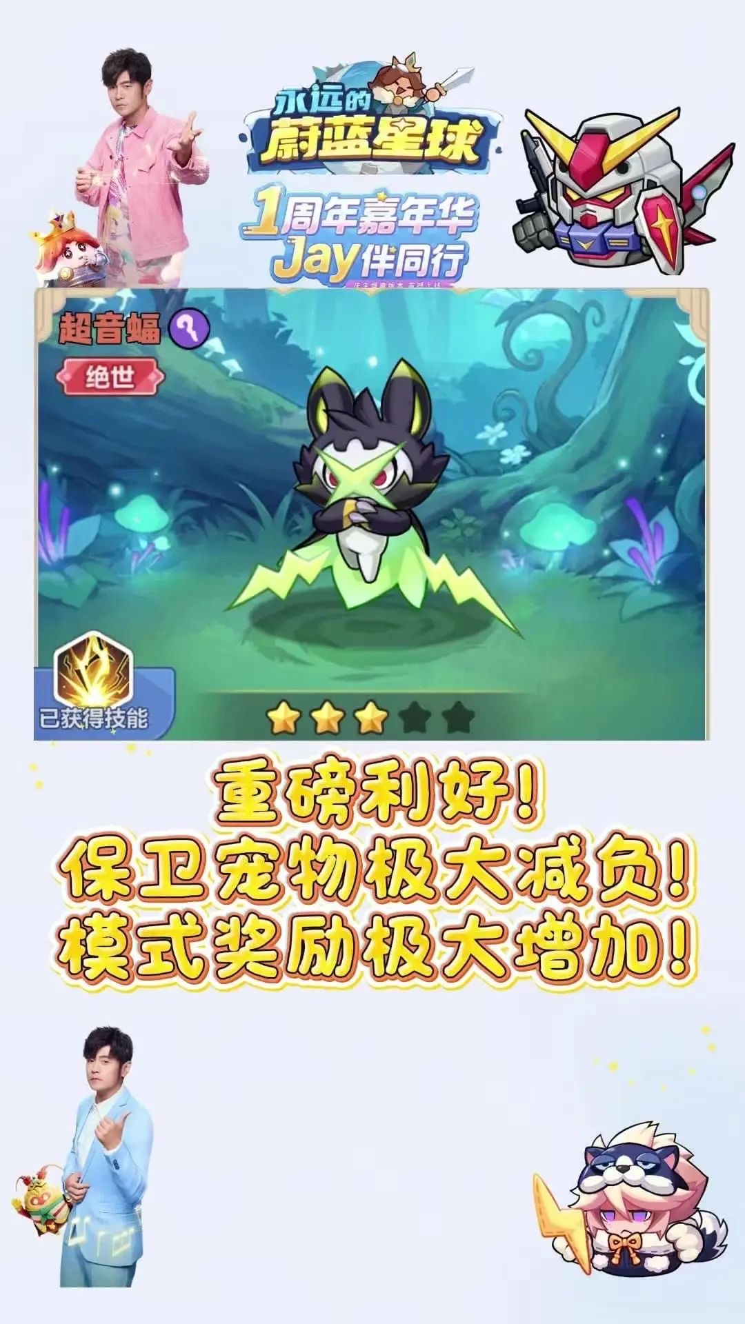 保卫宠物更新大减负 1