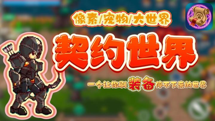 装备全靠刷❗️还是一人开发打造的高评分游戏⁉️——契约世界截图