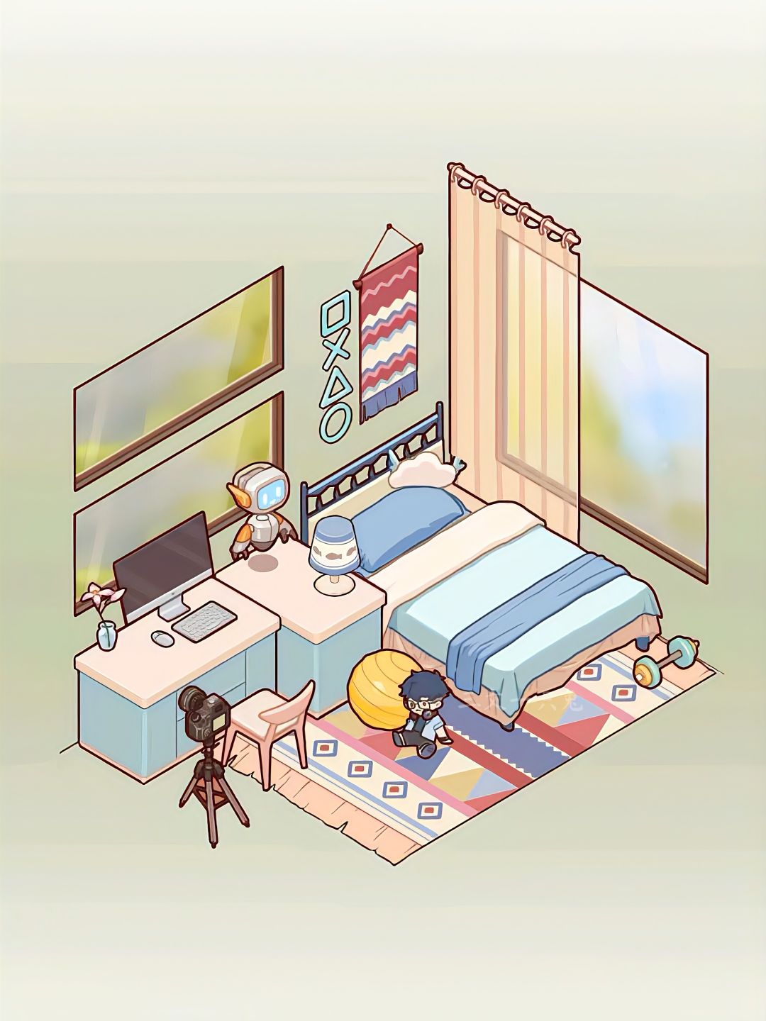 蓝色和棕色主题卧室大pk! 3
