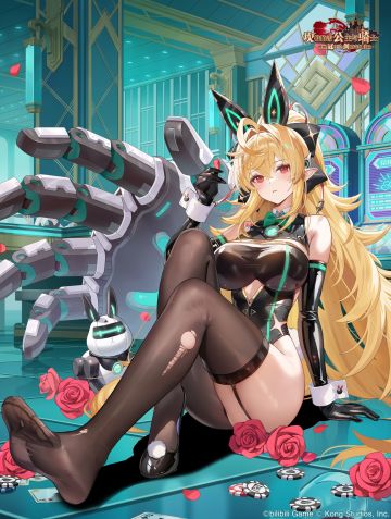 《坎公骑冠剑》守护者订阅的兔女郎机器人维涅特的高清壁纸已送达