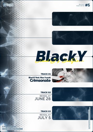 “BlackY合作活动”歌曲系列中的第一首歌曲，揭晓！ 
「Crimsonate」 by BlackY feat. Risa Yuzuki
 第二首歌曲将于6.28更新，敬请期待！ #律动轨迹 #Rizline #Pigeongame #鸽游#rizline#rizline