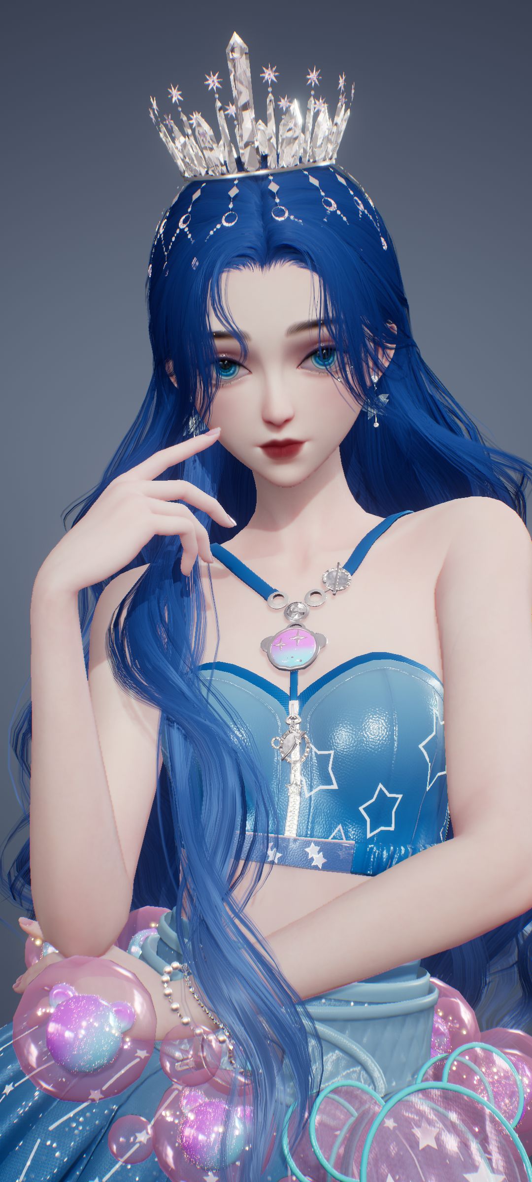 【以闪亮之名】低配版海的女王染色 2