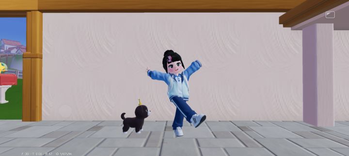 丸子头+校服截图