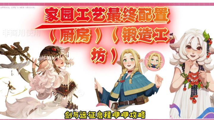 家园工艺最终配置(厨房)(锻造工坊)截图