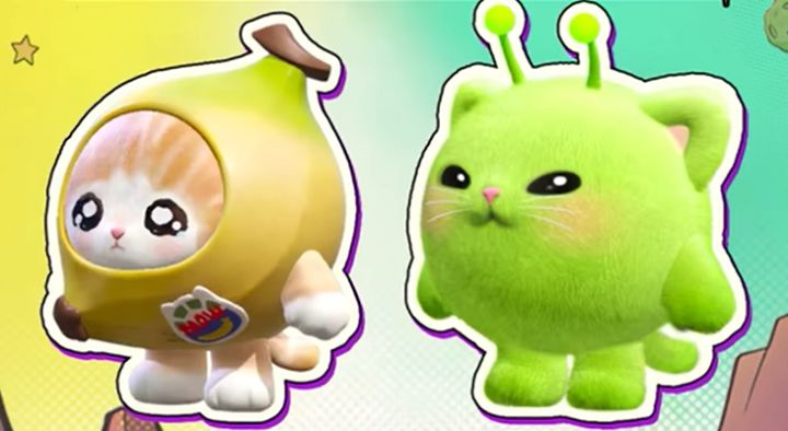 喵星对决来袭！《蛋仔派对》<蕉皮喵蛋><哈基咪蛋>4月3日上线截图