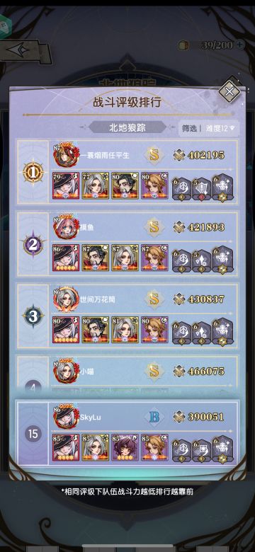 分享法狼12黑科技阵容