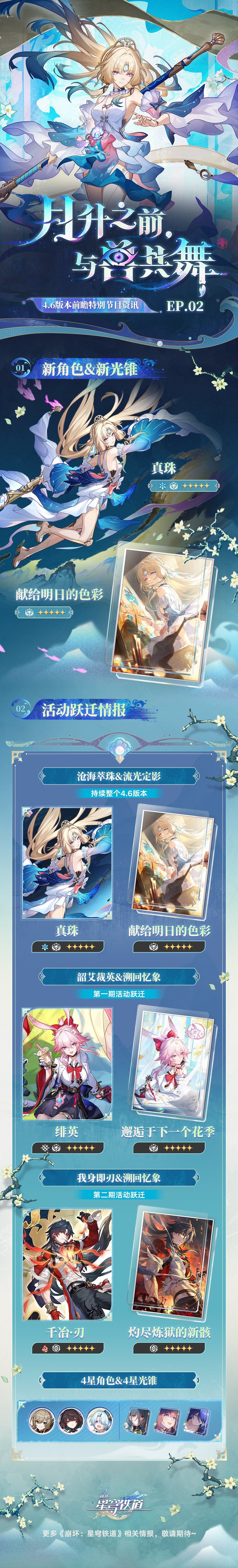 崩铁4.6前瞻:4.8联动绝区零,艾莲耀嘉音登场 10
