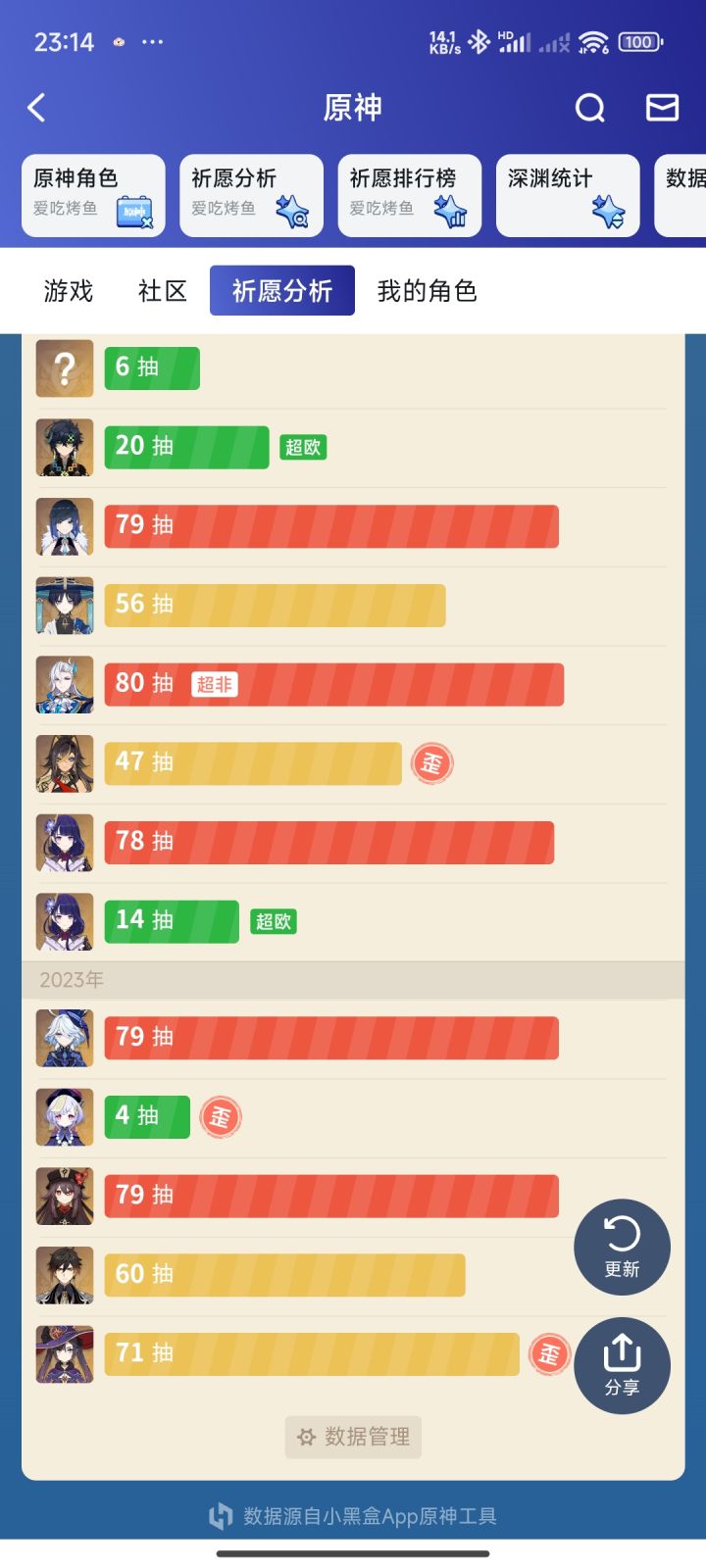 不要随意垫卡池截图