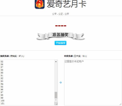 开奖公告 | 角色话题活动中奖公告截图