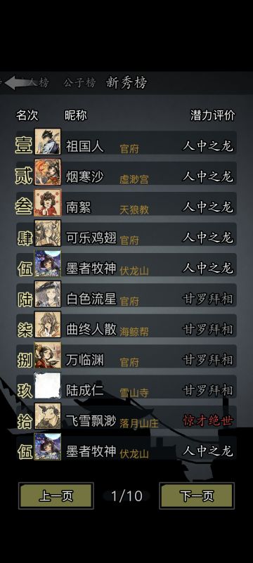达成人中之龙成就