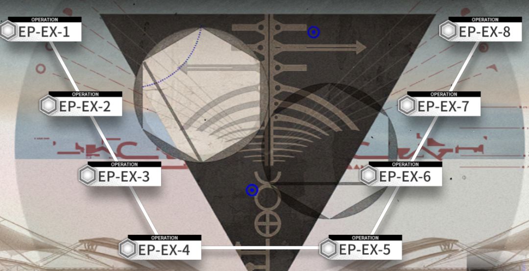 【明日方舟】EP-EX-1到EP-EX-8突袭摆完挂机拿蚀刻章-出苍白海截图