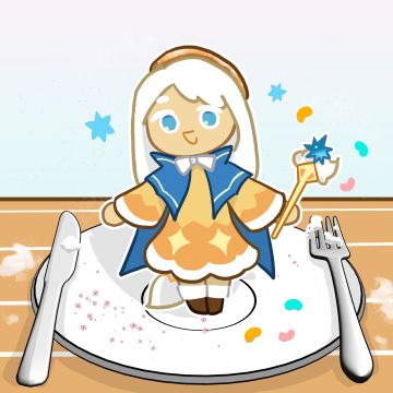 【饼干人×TapTap共创派对】奶油泡芙饼干要被吃掉li