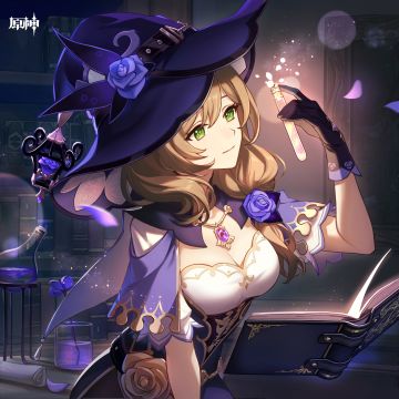 丽莎生日快乐｜好奇我做的是什么药剂？来，小可爱，凑近些瞧瞧~