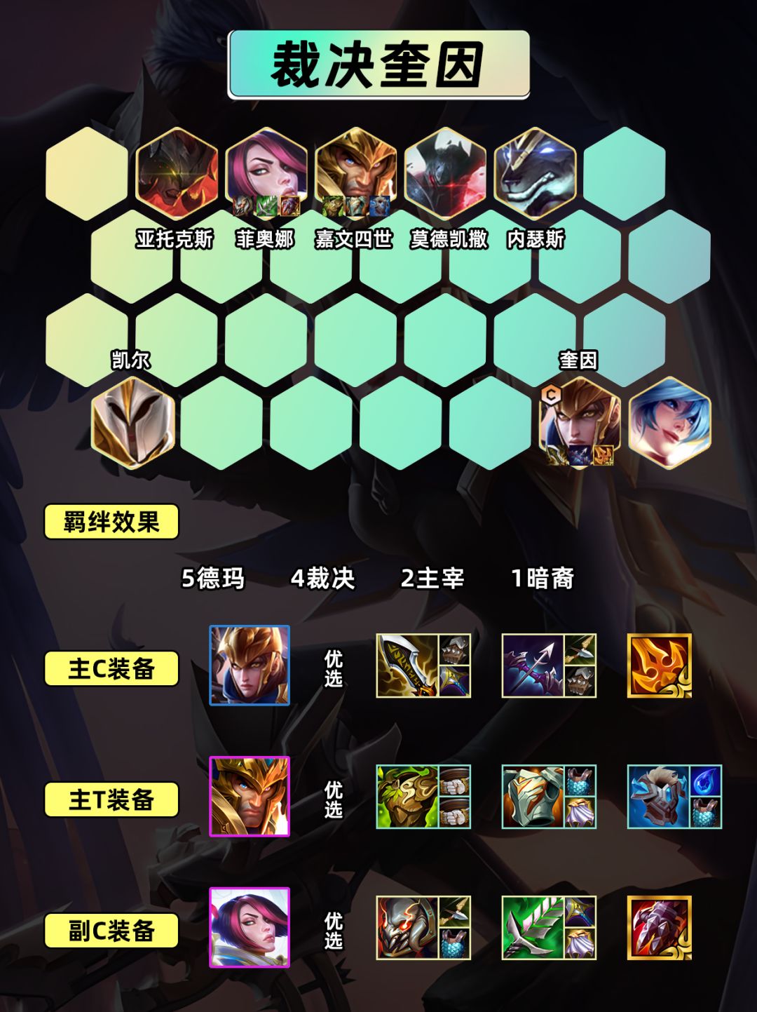 【金铲铲攻略】裁决奎因一个技能秒后排！ 2