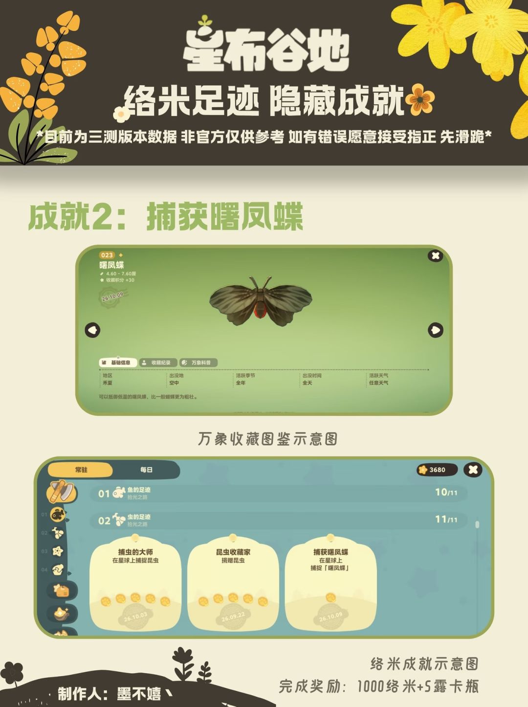 星布谷地三测🌲隐藏成就篇! 2