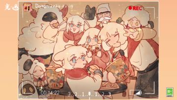 美味邀约 畅想食光丨《光·遇》x 肯德基联动同人作品分享