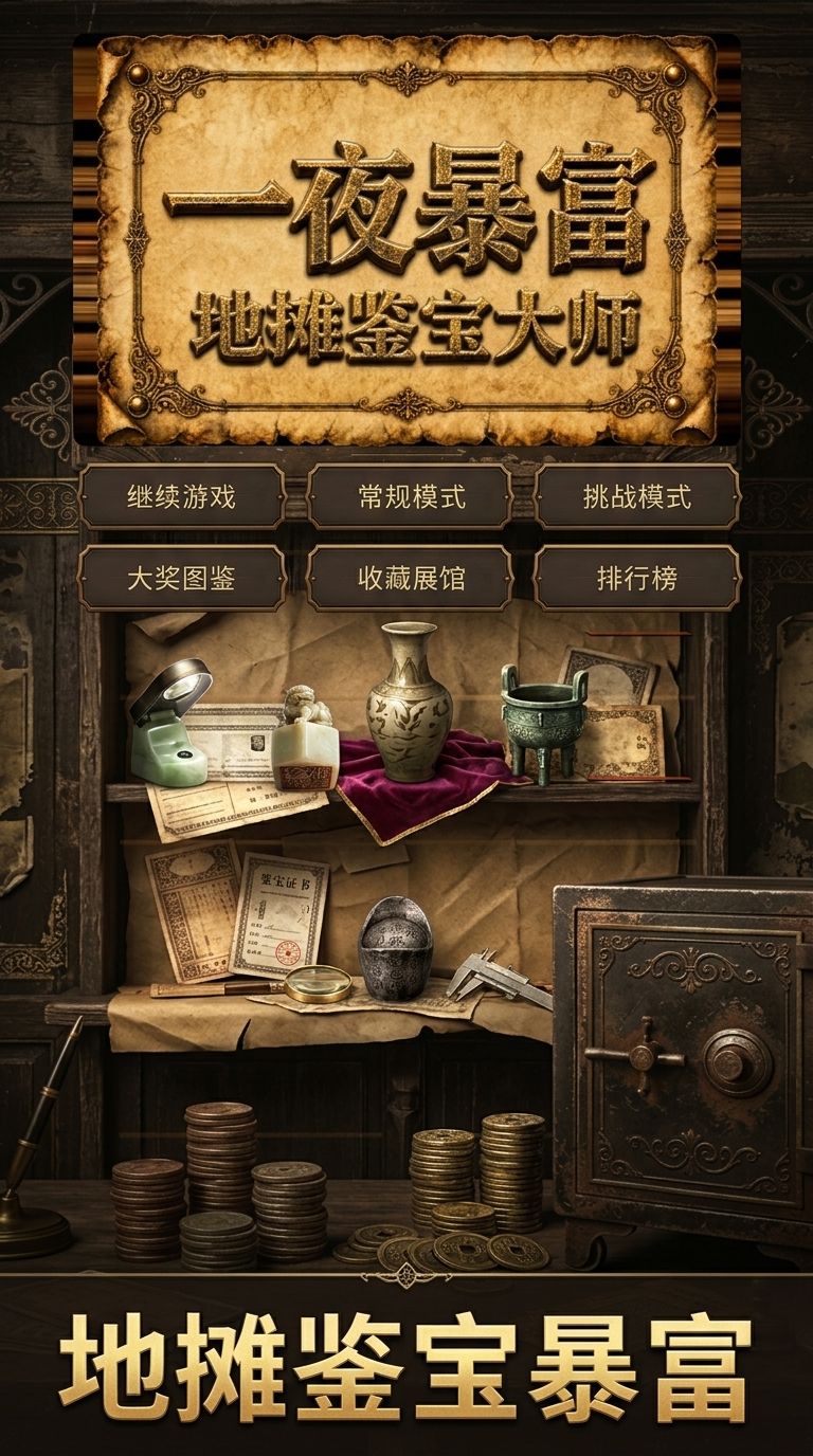 【游戏上新】一夜暴富:地摊鉴宝大师 2