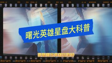 小曙来了 | 你必须知道的星盘知识