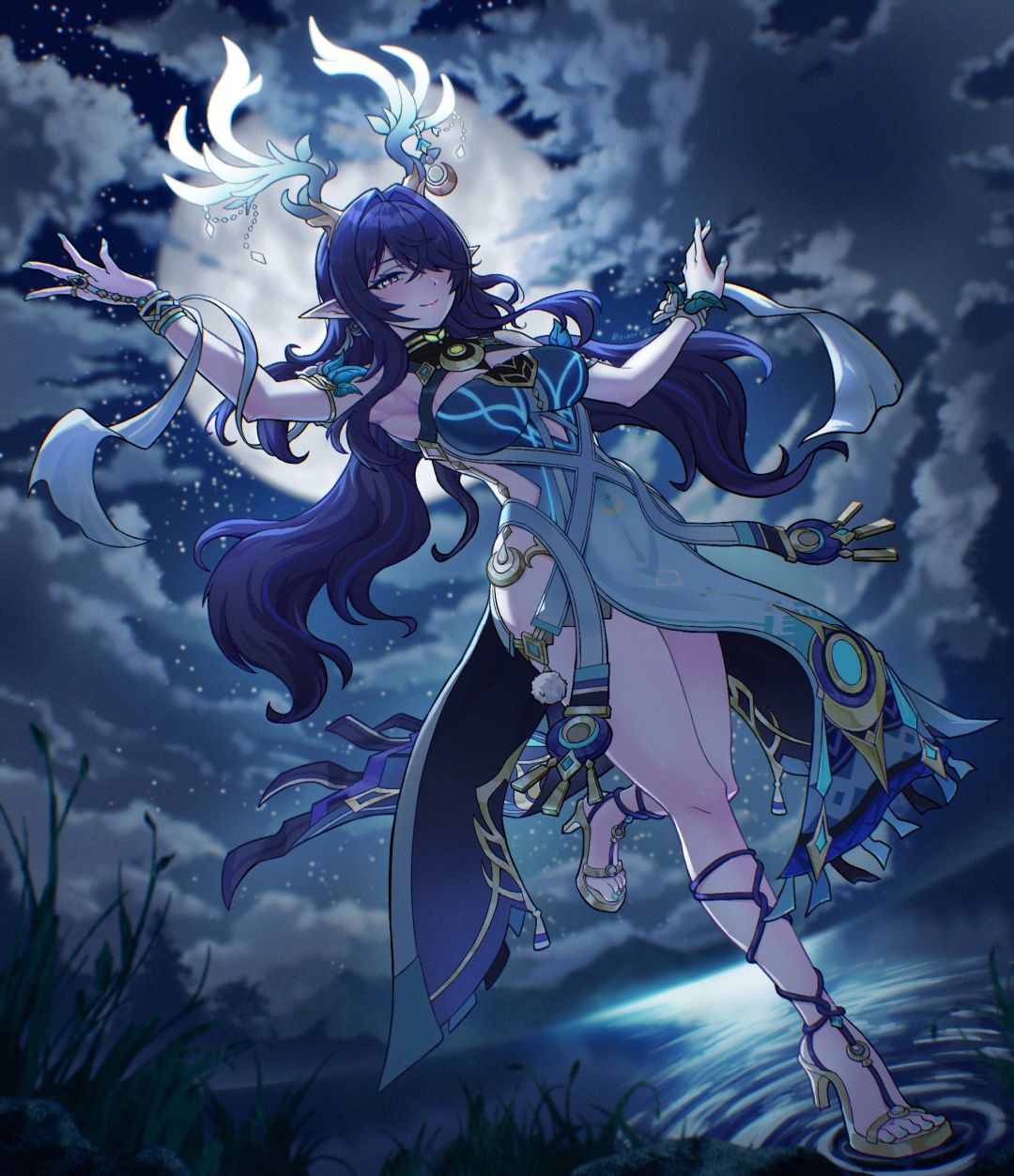 「菈乌玛」绘画+月光邂逅 1
