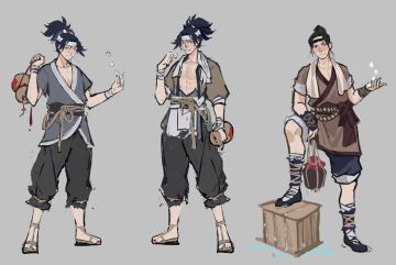 一个还没有最终确定形象的新角色[表情_送花]
码头的小混混，看起来吊儿郎当不务正业的，是否也有不为人知的心愿呢？
貌似和戏班的张凌风是好朋友（张凌风：没有这回事。）#游戏种草计划#游戏安利#游戏推荐#游戏讨论#游戏资讯#Steam游戏