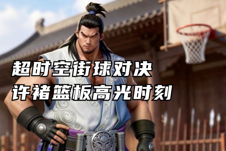 一直撞开一直爽 许褚篮板高光时刻丨超时空街球对决台服截图