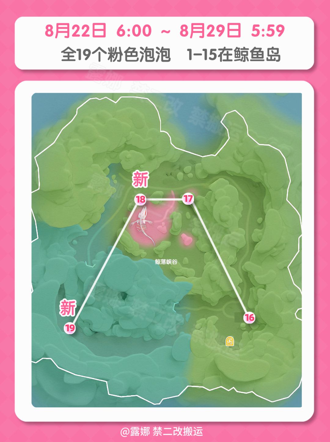 8月22日-8月28日 全19个粉色泡泡详细位置 3
