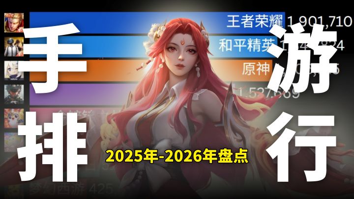 2025-2026年 手游营收大盘点|Tap必看!哪些游戏值得氪金?截图
