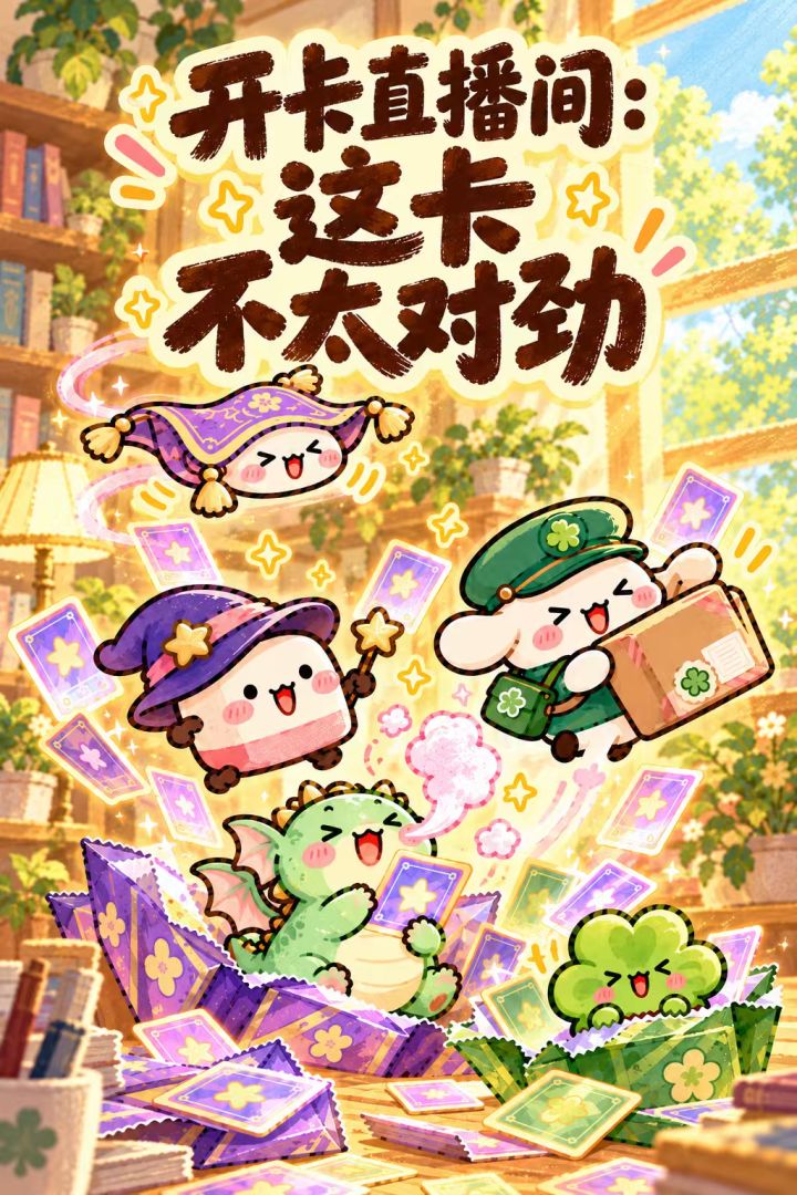 开卡直播间:这卡不太对劲又又又更新啦!截图
