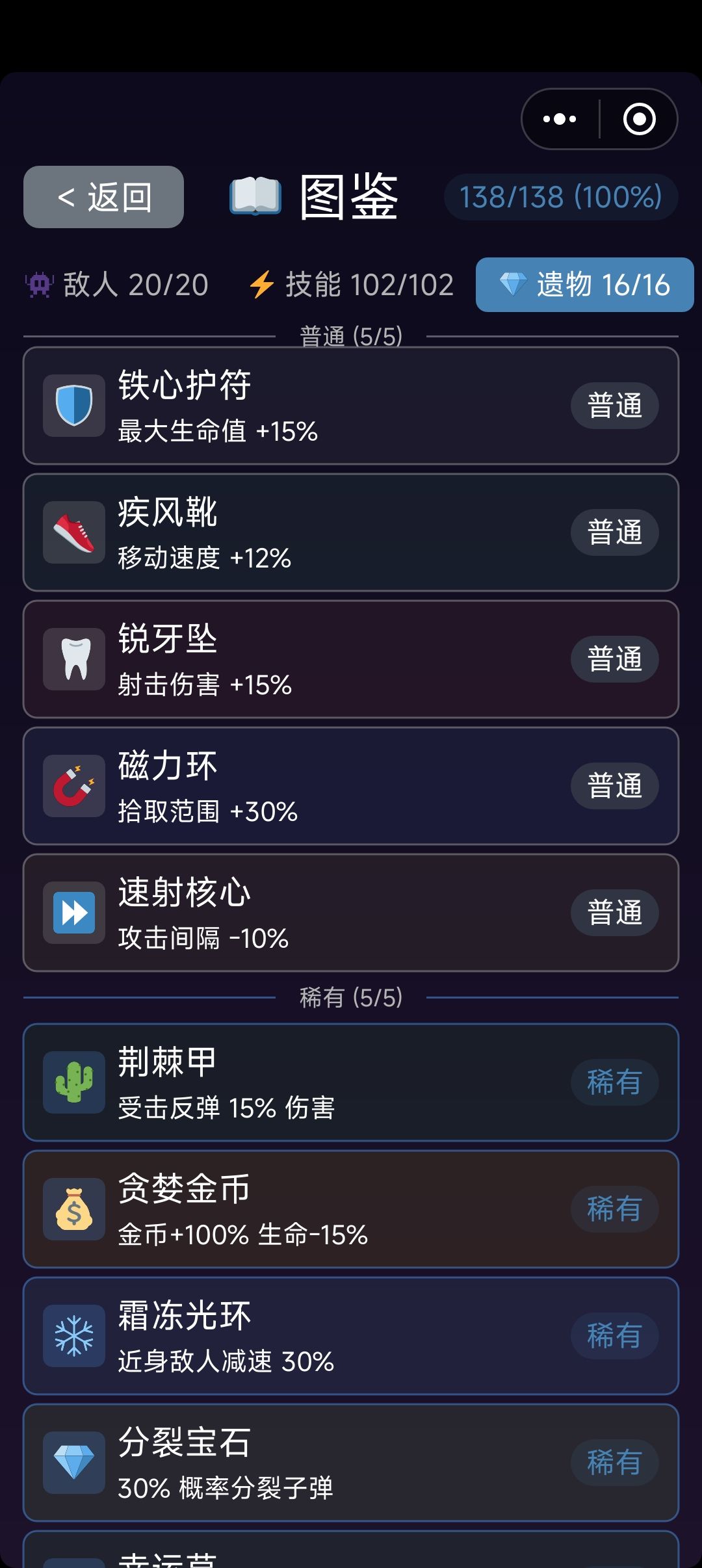 遗物全图鉴在这里 1