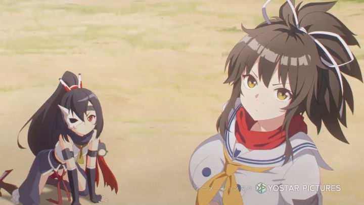 【前方电报】『忍者大师 闪乱神乐 NEW LINK』联动动画PV截图