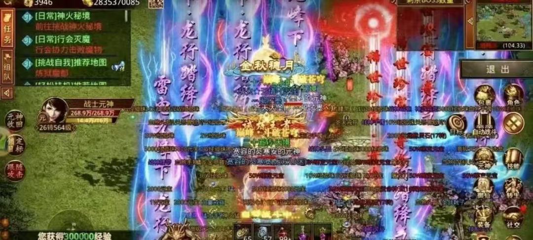 复古微变传世元神版手游! 3