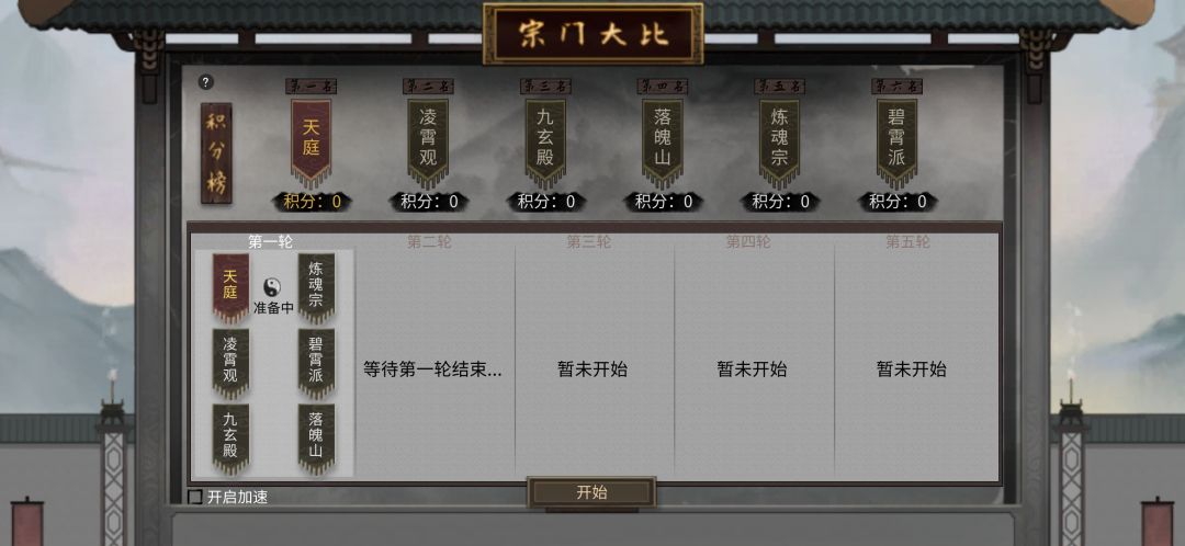 宗门大比上限6宗门吗? 2