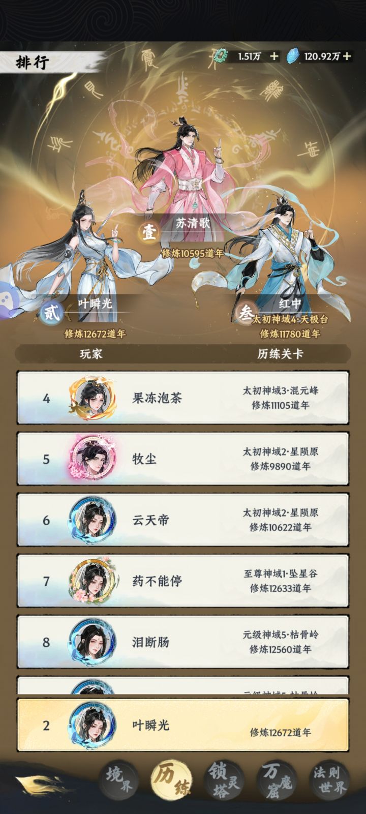 一万二千年,太初5成了截图
