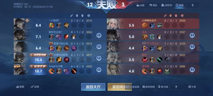 第一次遇到,这就是六分钟瑶王吗?截图