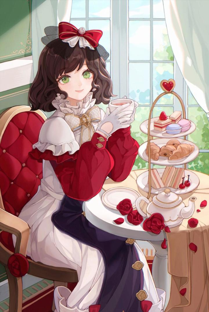 醉倒在狄砚老婆的绿眸里了qwq 这美颜直戳我XP截图