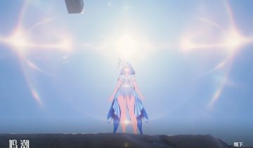 守岸人在光影加持下充满了神性